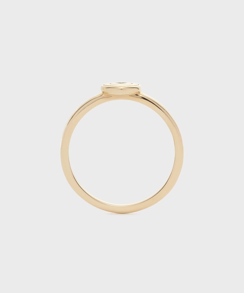 NOJESS（ノジェス）の「K5ハートピンキーリング（リング・レディース・イエローゴールド・#5/#3）」の5枚目の写真