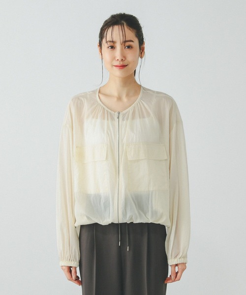 3314　こちらは専用です GLOBAL WORK｜エアかるシアーブルゾン/289975 | Rakuten Fashion