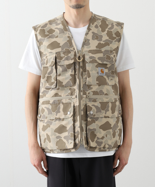 Carhartt カモフラージュ ベスト Sサイズ Carhartt（カーハート）の「#【Carhartt WIP / カーハート