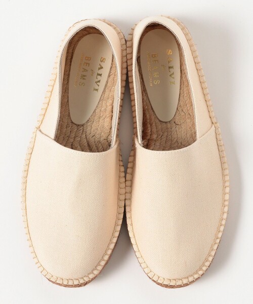 BEAMS（ビームス）の「SALVI / エスパドリーユ（サンダル・メンズ・オフホワイト/ブラック・41/43/42/40）」の6枚目の写真