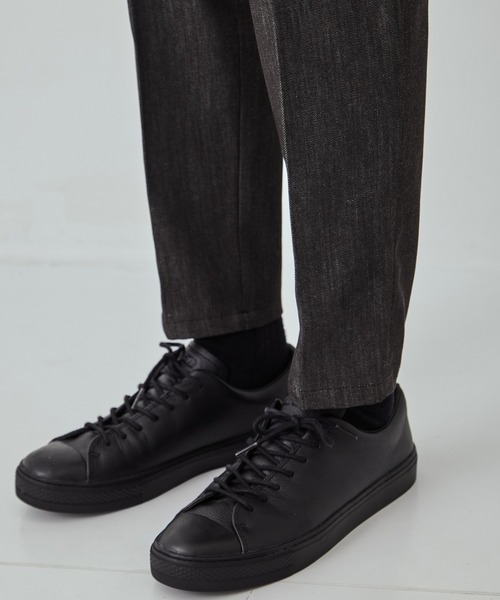 UNITED TOKYO（ユナイテッドトウキョウ）の「（WEB限定）9oz RAYON STRETCH テーパードデニム　伸縮性/日本製/色落ちしない/オフィスカジュアル/通勤（デニムパンツ・メンズ・ダークインディゴブルー/ブラック・1/2/3）」の16枚目の写真