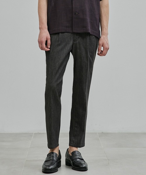 一部店舗限定）9oz RAYON STRETCH テーパードデニム 伸縮性