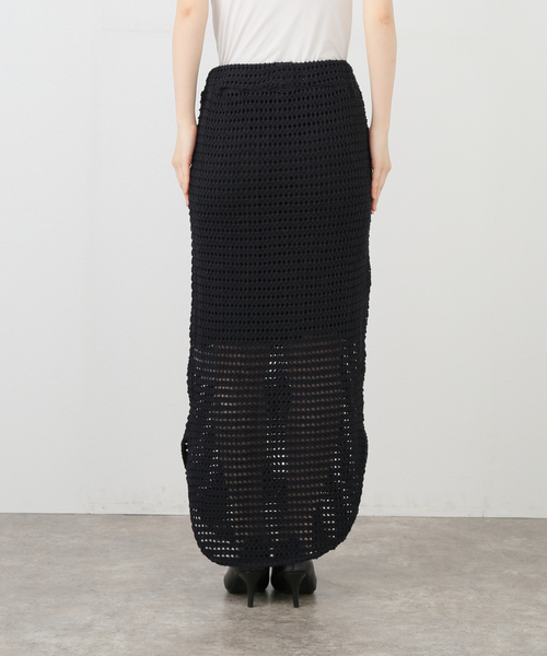 RITA ROW（リタロウ）の「【RITA ROW/ リタロウ】SPROUT SKIRT（スカート・レディース・ブラック・X-SMALL）」の3枚目の写真