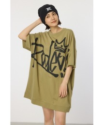 ロデオクラウンズ　ワンピ　半袖　Tシャツ RODEO CROWNS WIDE BOWL | （UNISEX）【WEB限定】デニムポケット