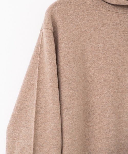 RYU(リュー)の「soft wool t-neck knit(ニット/セーター・メンズ・チャコール/モカ・2/4)」の13枚目の写真
