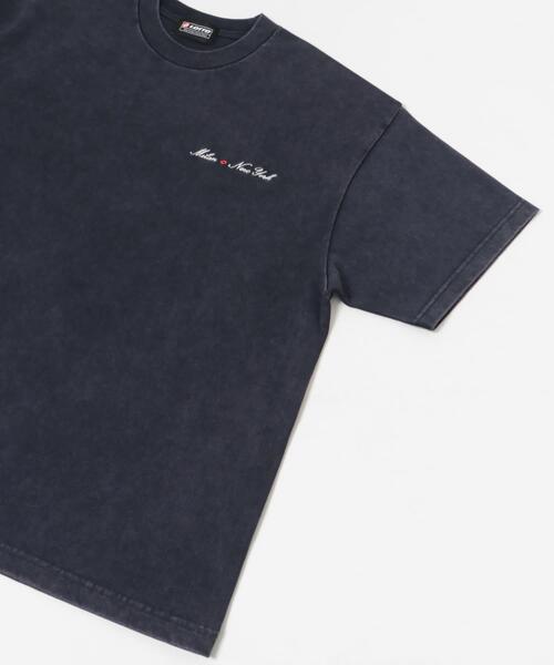 LOTTO(ロット)の「LOTTO MILAN NEWYORK T-SHIRTS(Tシャツ/カットソー・メンズ・ネイビー/ホワイト/チャコールグレー・MEDIUM/LARGE/X-LARGE)」の5枚目の写真