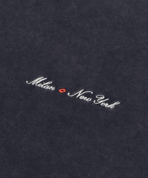 LOTTO(ロット)の「LOTTO MILAN NEWYORK T-SHIRTS(Tシャツ/カットソー・メンズ・ネイビー/ホワイト/チャコールグレー・MEDIUM/LARGE/X-LARGE)」の6枚目の写真