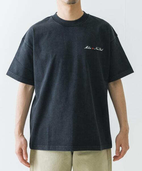 LOTTO(ロット)の「LOTTO MILAN NEWYORK T-SHIRTS(Tシャツ/カットソー・メンズ・ネイビー/ホワイト/チャコールグレー・MEDIUM/LARGE/X-LARGE)」の11枚目の写真