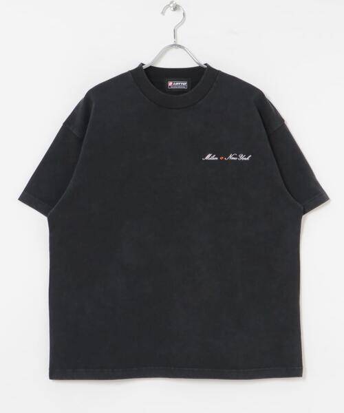 LOTTO(ロット)の「LOTTO MILAN NEWYORK T-SHIRTS(Tシャツ/カットソー・メンズ・ネイビー/ホワイト/チャコールグレー・MEDIUM/LARGE/X-LARGE)」の10枚目の写真