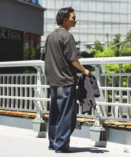 JOURNAL STANDARD relume(ジャーナルスタンダード レリューム)の「《追加》USA コットン 汗ジミ防止 Tシャツ(Tシャツ/カットソー・メンズ・ライトグレー/ホワイト/ダークグリーン/パープル/ブラック系その他・LARGE/X-LARGE/SMALL/MEDIUM)」の9枚目の写真