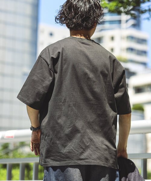 JOURNAL STANDARD relume(ジャーナルスタンダード レリューム)の「《追加》USA コットン 汗ジミ防止 Tシャツ(Tシャツ/カットソー・メンズ・ライトグレー/ホワイト/ダークグリーン/パープル/ブラック系その他・LARGE/X-LARGE/SMALL/MEDIUM)」の11枚目の写真