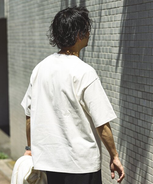 JOURNAL STANDARD relume(ジャーナルスタンダード レリューム)の「《追加》USA コットン 汗ジミ防止 Tシャツ(Tシャツ/カットソー・メンズ・ライトグレー/ホワイト/ダークグリーン/パープル/ブラック系その他・LARGE/X-LARGE/SMALL/MEDIUM)」の18枚目の写真