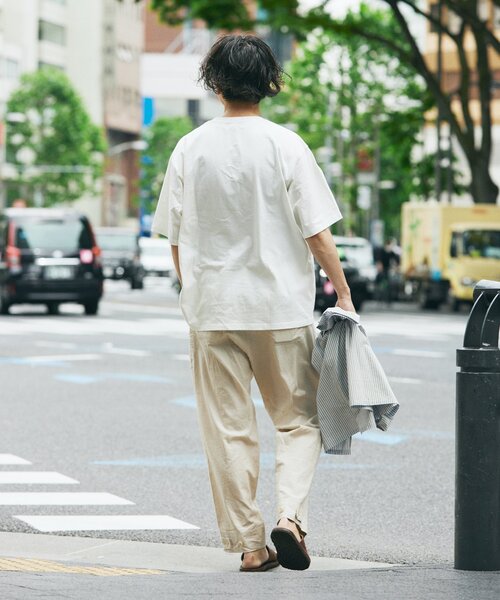 JOURNAL STANDARD relume(ジャーナルスタンダード レリューム)の「《追加》USA コットン 汗ジミ防止 Tシャツ(Tシャツ/カットソー・メンズ・ライトグレー/ホワイト/ダークグリーン/パープル/ブラック系その他・LARGE/X-LARGE/SMALL/MEDIUM)」の21枚目の写真