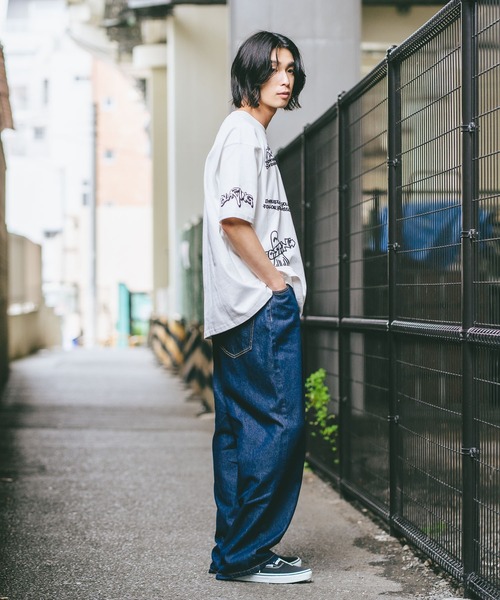 LB/S （エルビーエス）の「【DESERT SPORTSWEAR:デザートスポーツウェア】総柄 プリント オーバーサイズ Tシャツ（Tシャツ/カットソー・メンズ・サックスブルー/ブラック/ホワイト・MEDIUM/LARGE/X-LARGE）」の15枚目の写真