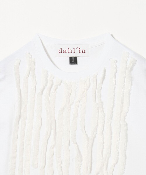 値下げ◆dahl’ia リメイク ショートスリーブ Tシャツ セール】＜dahl'ia＞リメイク ショートスリーブ Tシャツ（T