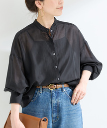 B.C STOCK | 《追加》ウォッシャブル / オーガンディクロップシャツ(シャツ/ブラウス)