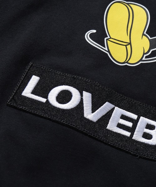 LOVE BOAT(ラブ・ボート)の「【Disney/ディズニー】×【LOVE BOAT/ラブボート】ミッキーロゴ アートワーク 半袖クルーネックTシャツ(Tシャツ/カットソー・メンズ・ホワイト/ブラック・S/M/L)」の10枚目の写真