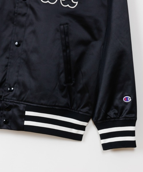 Champion（チャンピオン）の「Champion/チャンピオン/BASEBALL JACKET（ブルゾン・メンズ・ブラック・X-LARGE/LARGE/MEDIUM）」の5枚目の写真