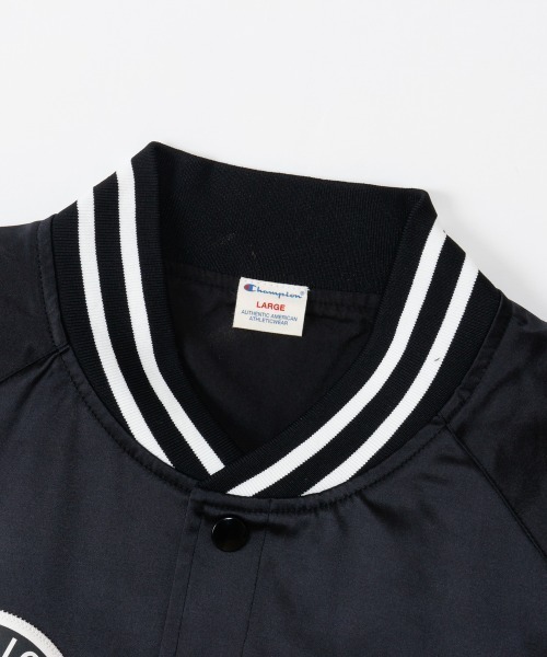 Champion（チャンピオン）の「Champion/チャンピオン/BASEBALL JACKET（ブルゾン・メンズ・ブラック・X-LARGE/LARGE/MEDIUM）」の8枚目の写真