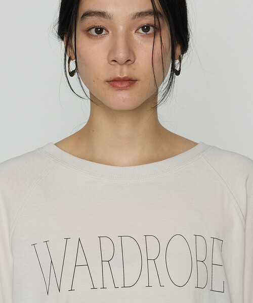 COMME CA（コムサ）の「【2WAY】ヴィンテージ天竺 Tシャツ（Tシャツ/カットソー・レディース・ブラウン/ライトグレー・FREE）」の15枚目の写真