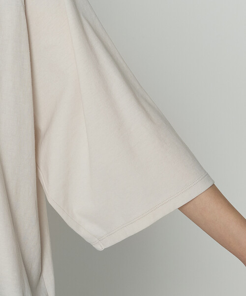 COMME CA（コムサ）の「【2WAY】ヴィンテージ天竺 Tシャツ（Tシャツ/カットソー・レディース・ブラウン/ライトグレー・FREE）」の16枚目の写真