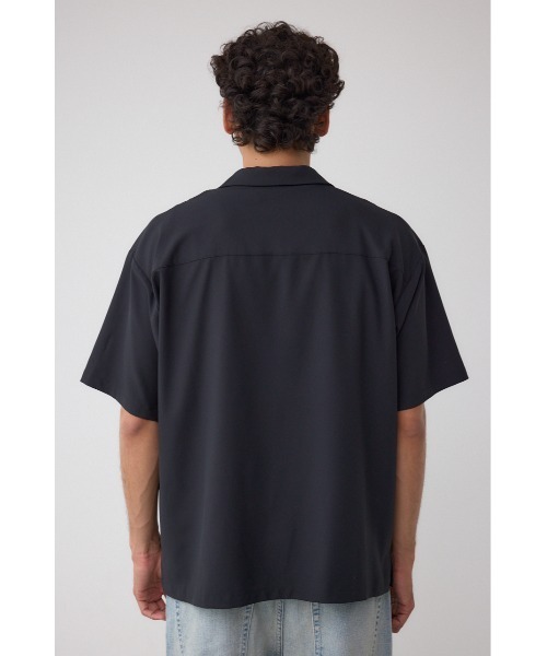 AZUL by moussy(アズールバイマウジー)の「キューバシャツ(シャツ/ブラウス・メンズ・ダークグリーン/ブラック/ライトパープル・MEDIUM/LARGE)」の9枚目の写真