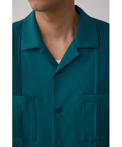 AZUL by moussy(アズールバイマウジー)の「キューバシャツ(シャツ/ブラウス・メンズ・ダークグリーン/ブラック/ライトパープル・MEDIUM/LARGE)」の20枚目の写真