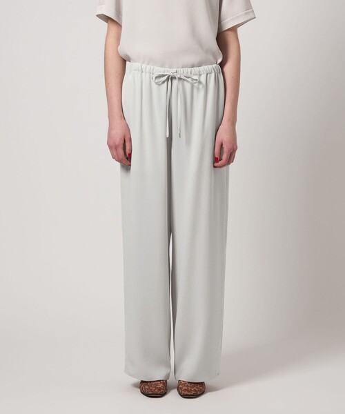 Steven Alan(スティーブンアラン)の「<Steven Alan>バックサテン ジョーゼット イージーパンツ(その他パンツ・レディース・オフホワイト/ネイビー・S/M)」の10枚目の写真
