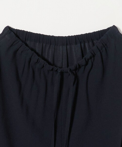 Steven Alan＞バックサテン ジョーゼット イージーパンツ