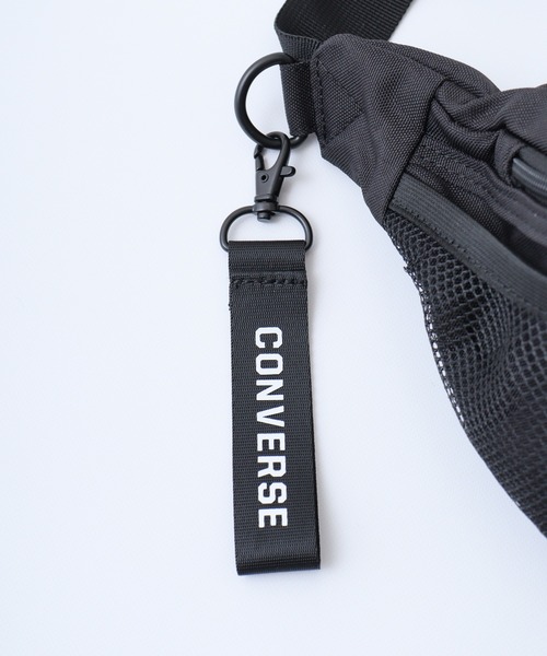 CONVERSE(コンバース)の「CONVERSEポリメッシュウエストボディバッグ(ボディバッグ/ウエストポーチ・メンズ・ブラック/ブラック系1/ブラック系2・FREE)」の16枚目の写真