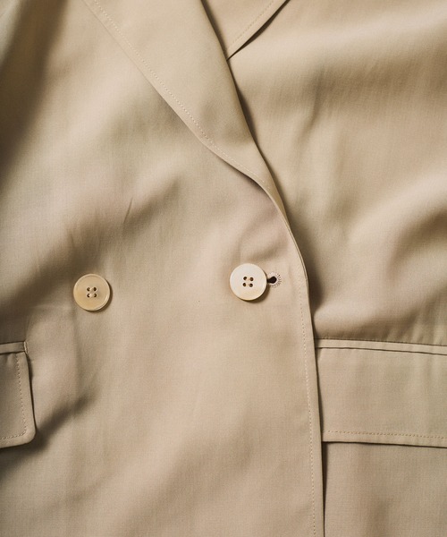 サロン アダム エロペ 【 クリーニング済 】シアーリネン テーラードジャケット シアージャケット（テーラードジャケット）｜ADAM ET ROPE