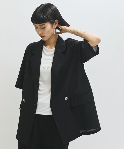 ★極美品★アダムエロペ　テーラードジャケット シアージャケット（テーラードジャケット）｜ADAM ET ROPE