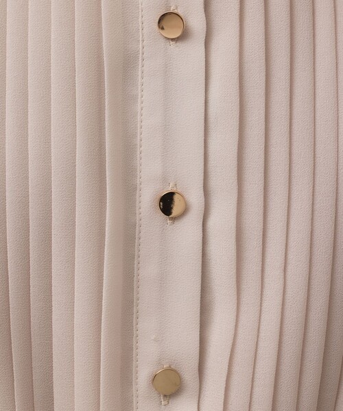 GRACE CONTINENTAL（グレースコンチネンタル）の「ボウタイプリーツドレス（ワンピース・レディース・ベージュ/ブラック/ブルー・38/36）」の14枚目の写真