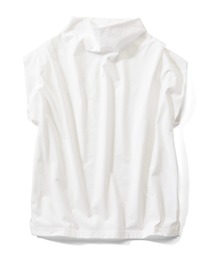 Live in comfort | リブ イン コンフォート 接触冷感素材のゆるネックトップス(Tシャツ/カットソー)