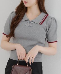 Another Branch olive des olive | チャイナポロニット(Tシャツ/カットソー)