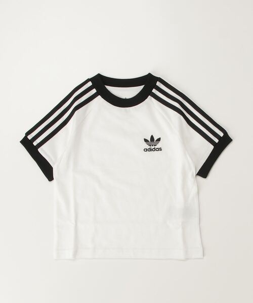 adidas（アディダス）の「アディカラー トレフォイル 半袖Tシャツ キッズ / アディダスオリジナルス adidas Originals（Tシャツ/カットソー・キッズ・ホワイト・100/130/120/110）」の7枚目の写真
