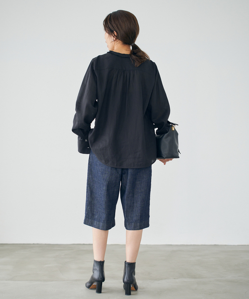 追加》タックフリルブラウス（シャツ/ブラウス）｜IENA（イエナ）の