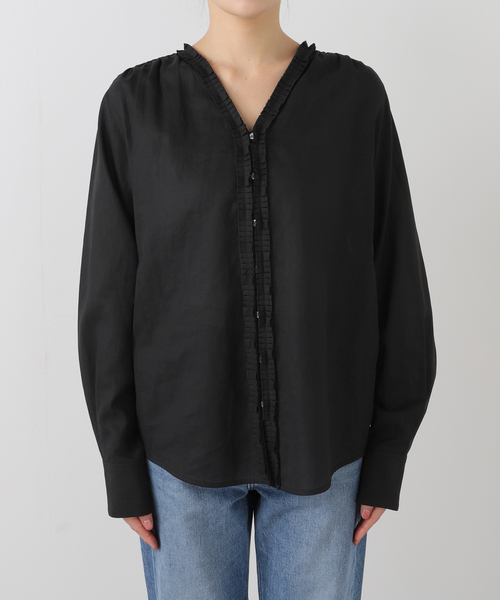 追加》タックフリルブラウス（シャツ/ブラウス）｜IENA（イエナ）の