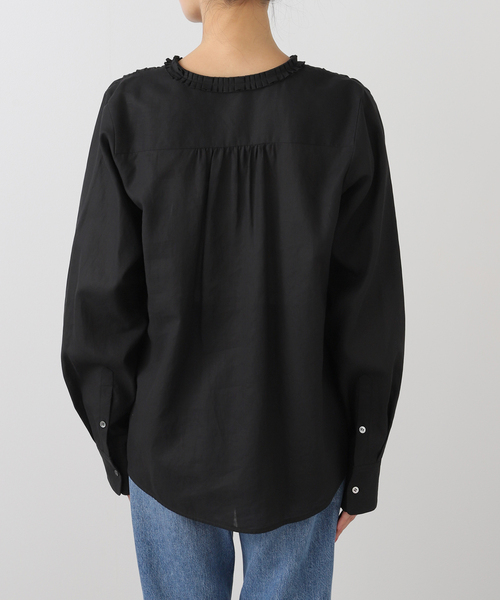 追加》タックフリルブラウス（シャツ/ブラウス）｜IENA（イエナ）の