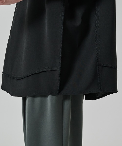 N.HOOLYWOOD（N.ハリウッド）の「【N.HOOLYWOOD】別注 2255-SH60-003 切り替えシャツ（シャツ/ブラウス・メンズ・ダークグレー/ブラック・36/38）」の11枚目の写真