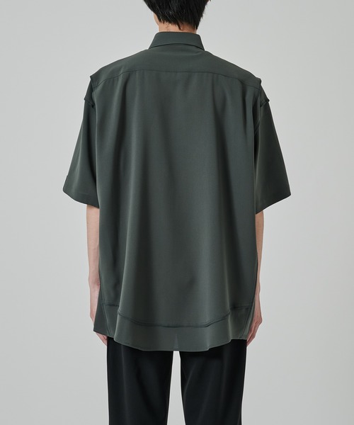 N.HOOLYWOOD（N.ハリウッド）の「【N.HOOLYWOOD】別注 2255-SH60-003 切り替えシャツ（シャツ/ブラウス・メンズ・ダークグレー/ブラック・36/38）」の17枚目の写真