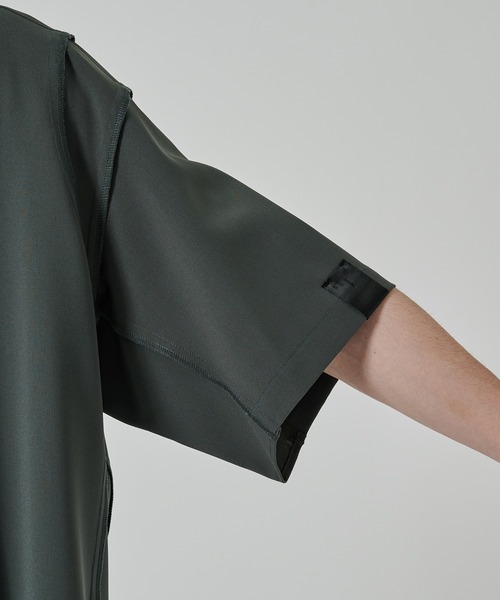 N.HOOLYWOOD（N.ハリウッド）の「【N.HOOLYWOOD】別注 2255-SH60-003 切り替えシャツ（シャツ/ブラウス・メンズ・ダークグレー/ブラック・36/38）」の5枚目の写真