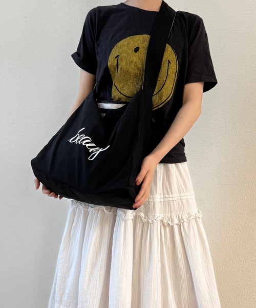 NOLITA LABORATORY(ノリータラボラトリー)の「【 NOLITA / ノリータ 】リバーシブル ボーダー ショルダー トートバッグ(ショルダーバッグ・レディース・ブラック/ネイビー/レッド・FREE)」の9枚目の写真
