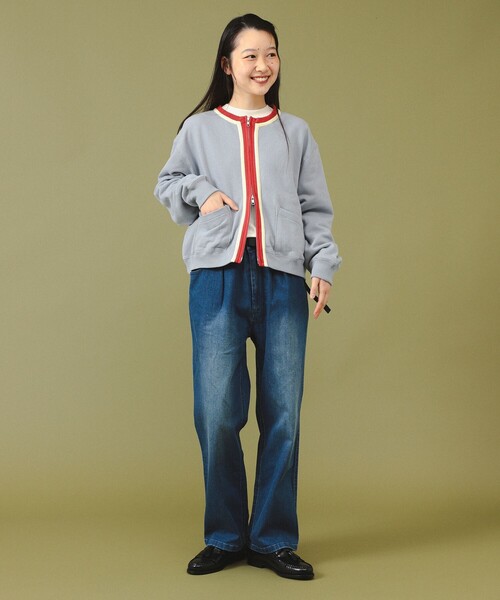 Gramicci（グラミチ）の「【別注】Gramicci / 5ポケット デニム（デニムパンツ・レディース・ブラック/インディゴブルー・ONE SIZE）」の8枚目の写真