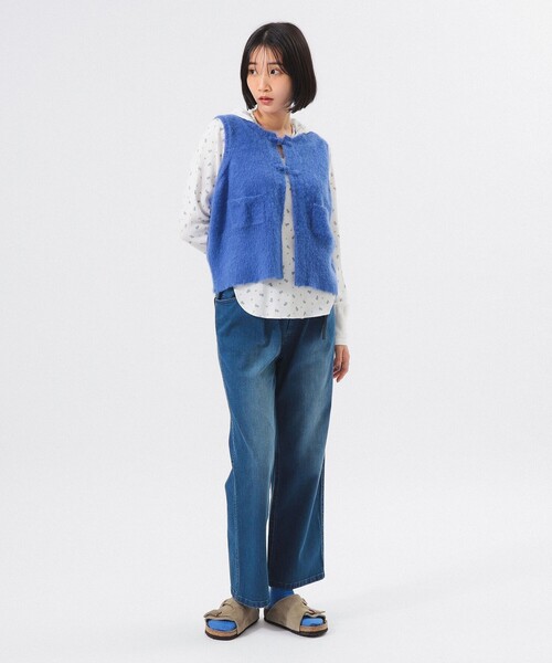 Gramicci（グラミチ）の「【別注】Gramicci / 5ポケット デニム（デニムパンツ・レディース・ブラック/インディゴブルー・ONE SIZE）」の10枚目の写真