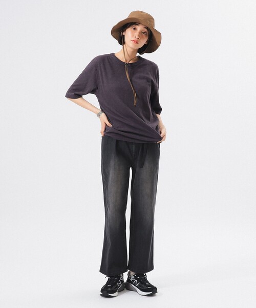 Gramicci（グラミチ）の「【別注】Gramicci / 5ポケット デニム（デニムパンツ・レディース・ブラック/インディゴブルー・ONE SIZE）」の13枚目の写真