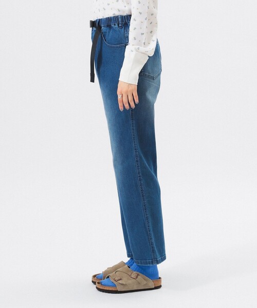 Gramicci（グラミチ）の「【別注】Gramicci / 5ポケット デニム（デニムパンツ・レディース・ブラック/インディゴブルー・ONE SIZE）」の16枚目の写真