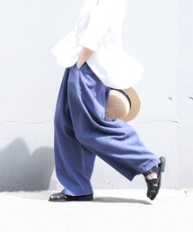 そら。さま専用♡Soul berry♡お尻ゆったり麻100サルエルパンツ♡美品♪ soulberry｜ソウルベリーのパンツ通販 - ZOZOTOWN