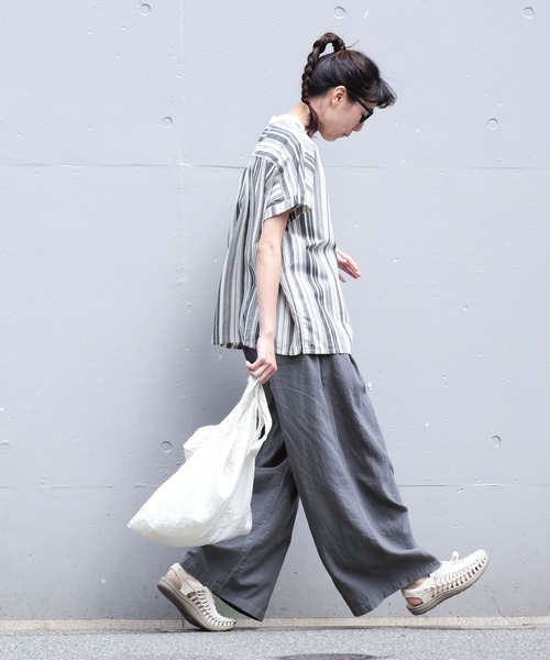 soulberry(ソウルベリー)の「【レギュラー丈】soulberryのナツパンツ(その他パンツ・レディース・ネイビー/グレー・L/M/3L/LL/4L/5L)」の5枚目の写真