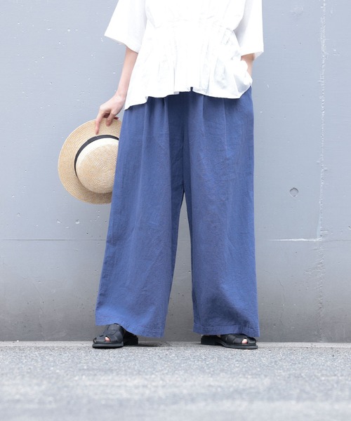soulberry(ソウルベリー)の「【レギュラー丈】soulberryのナツパンツ(その他パンツ・レディース・ネイビー/グレー・L/M/3L/LL/4L/5L)」の14枚目の写真